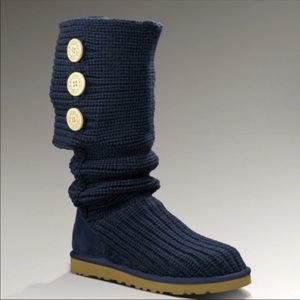 Ugh sweater boots, size 6